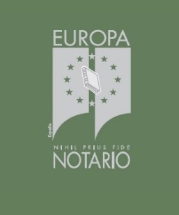 Logotipo notario Europa. Notaría en el centro de Bilbao. José María de la Peña Cadenato